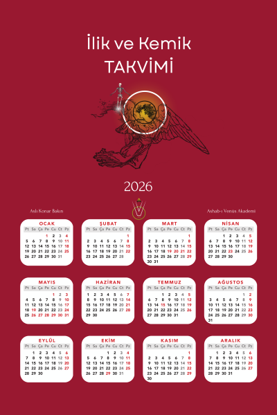 2026 İlik ve Kemik Takvim