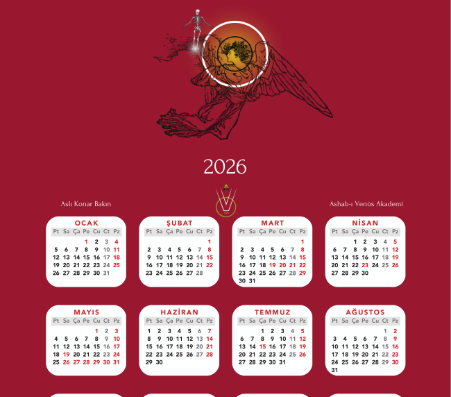 2026 İlik ve Kemik Takvim